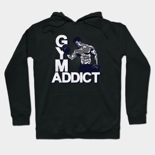 Gym Addict Fitness Weightlifting Hoodie